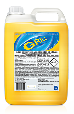 Grill - detergente desincrustante - produtos de limpeza de cozinha industrial | Campinas SP