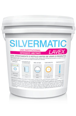 Silvermatic Lavex - detergente em pasta para roupas produtos de limpeza para lavanderia | Campinas SP