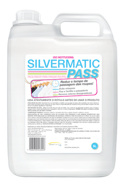 Silvermatic PASS - facilitador para passar roupas produtos de limpeza para lavanderia | Campinas SP
