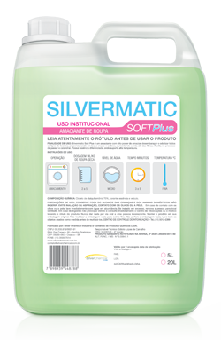 Silvermatic SoftPlus - amaciante de roupa produtos de limpeza para lavanderia | Campinas SP