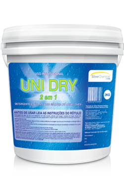 Uni Dry - detergente e secante - produtos de limpeza de cozinha industrial | Campinas SP