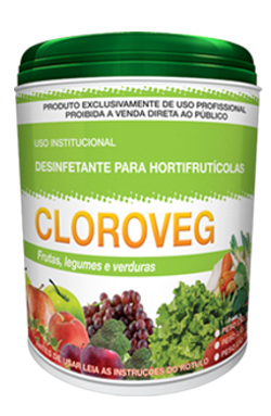 Cloroveg - desinfetante vegetais - produtos de limpeza de cozinha industrial | Campinas SP