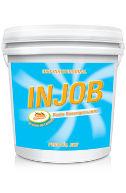 Injob Pasta Laranja - pasta desengraxante - produtos de limpeza profissional higiene pessoal | Campinas SP