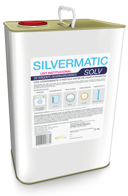 Silvermatic Solv - detergente desengordurante produtos de limpeza para lavanderia | Campinas SP